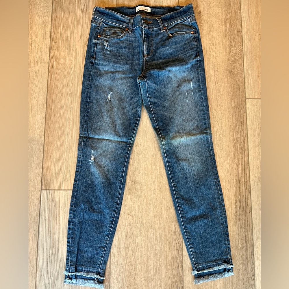 Ann Taylor Loft Ankle crop size 27